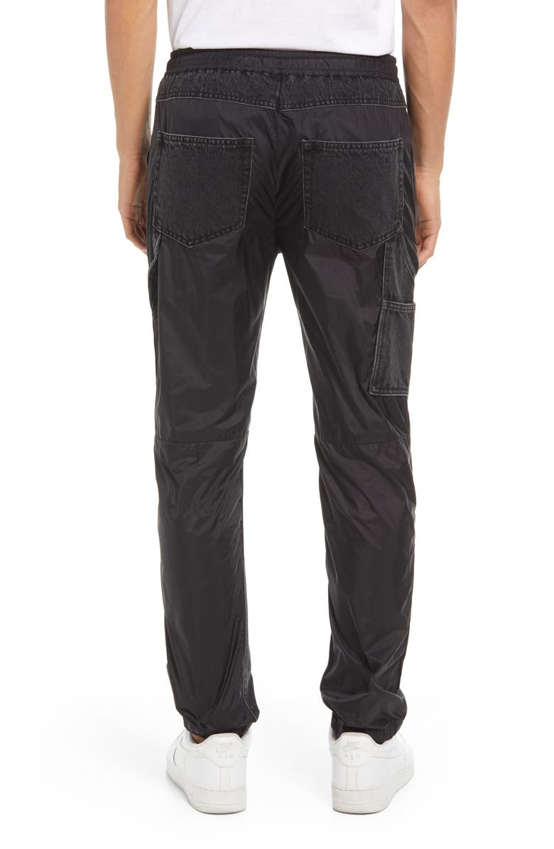 FRAME Denim & Nylon Joggers, Alternate, color,