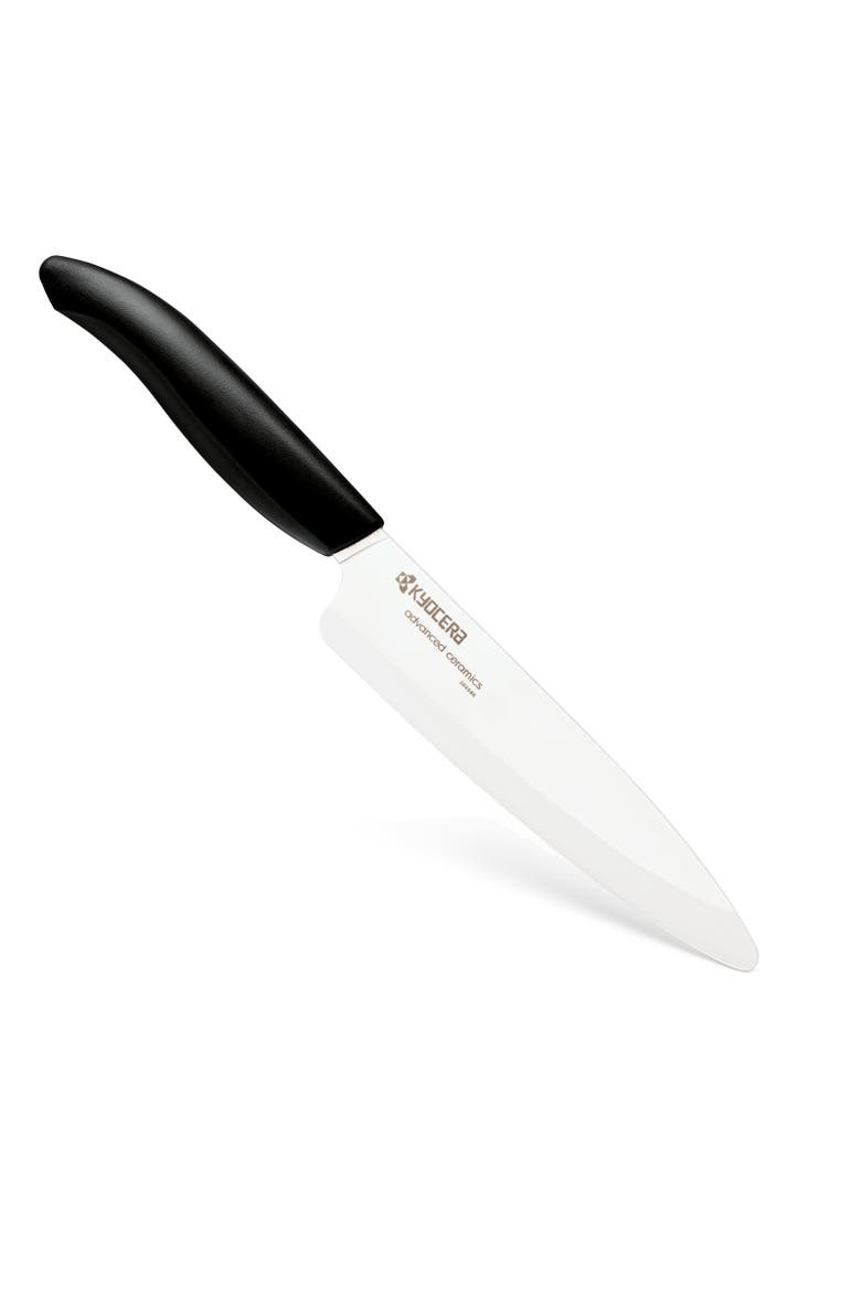 Revolution Ceramic 5 Inch Slicing Knife, Main, color, Black