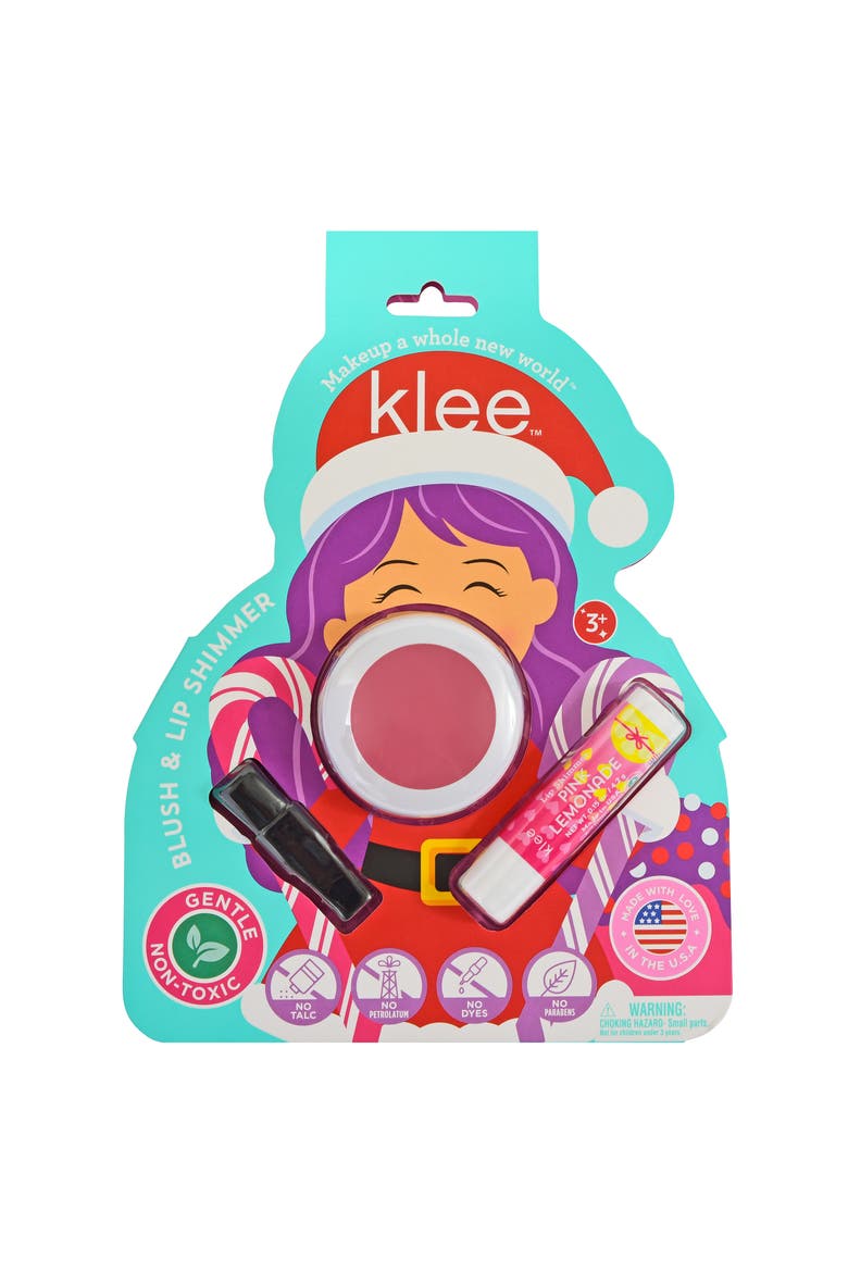 Glacier Pop - Kids' Holiday Blush and Lip Shimmer Set, Alternate, color, Multi