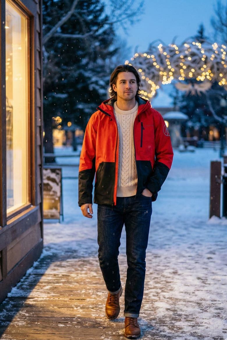 Koven Jacket, Alternate, color, Poppy Red/Anthracite