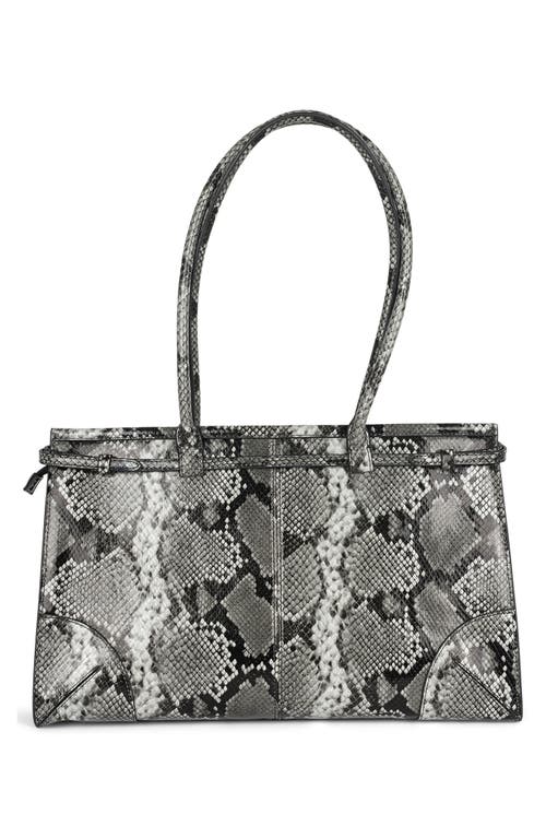 Jeffrey Campbell Palomino Leather Satchel In Black