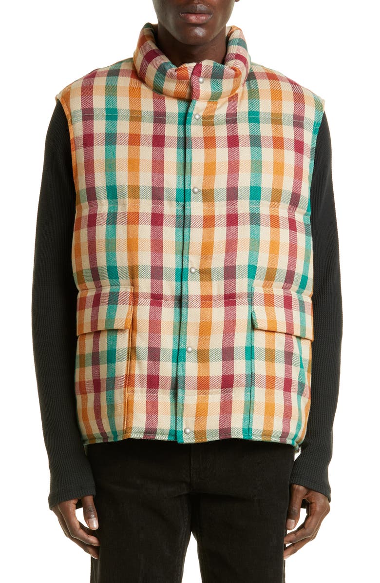 VISVIM Walker Check Down Vest | Nordstrom