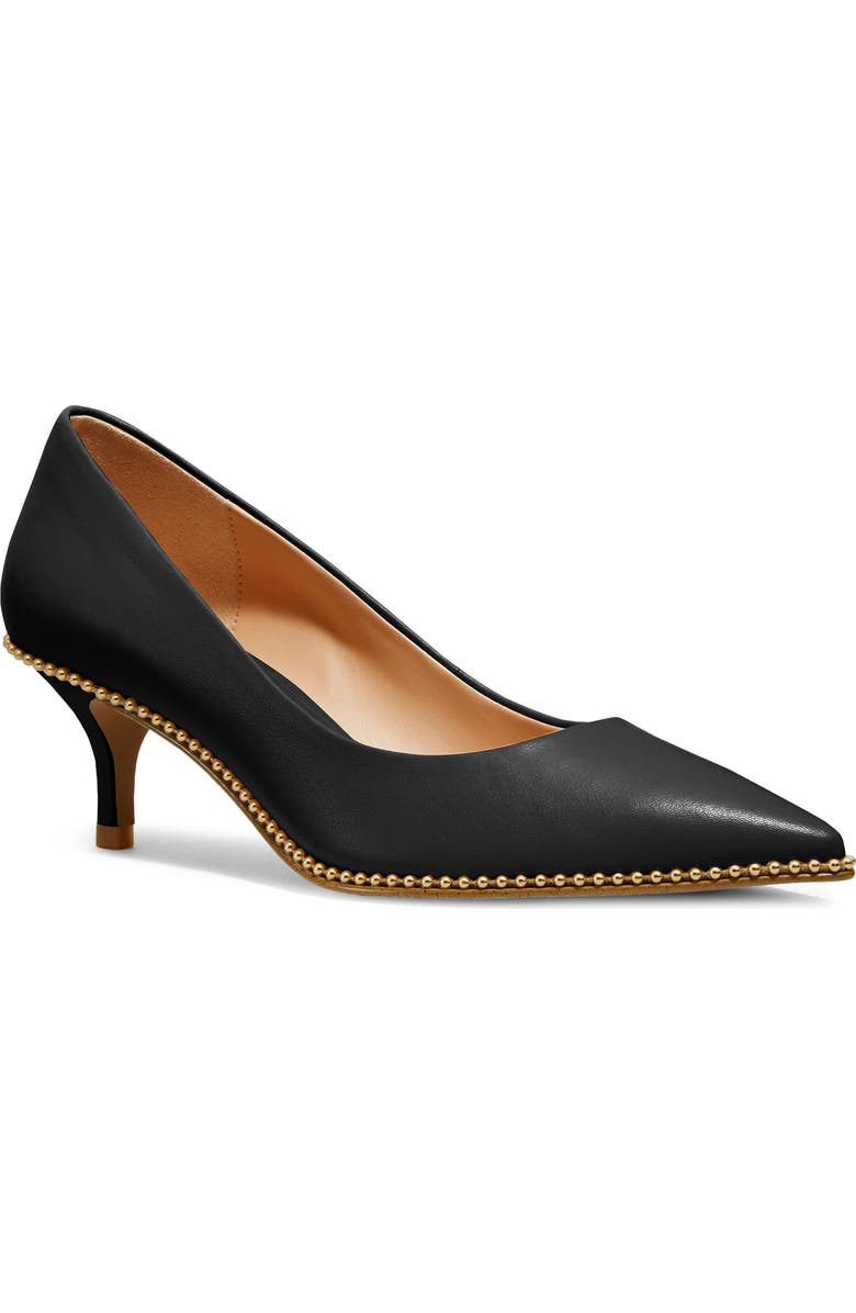 COACH Jackie Ball Chain Pointed Toe Pump, Main, color,