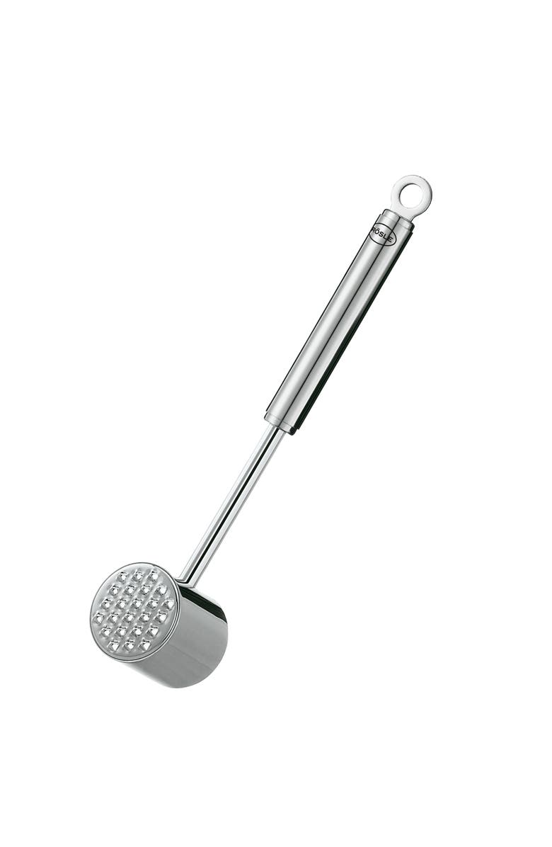 Rosle Stainless Steel Meat Hammer and Tenderizer, Main, color,