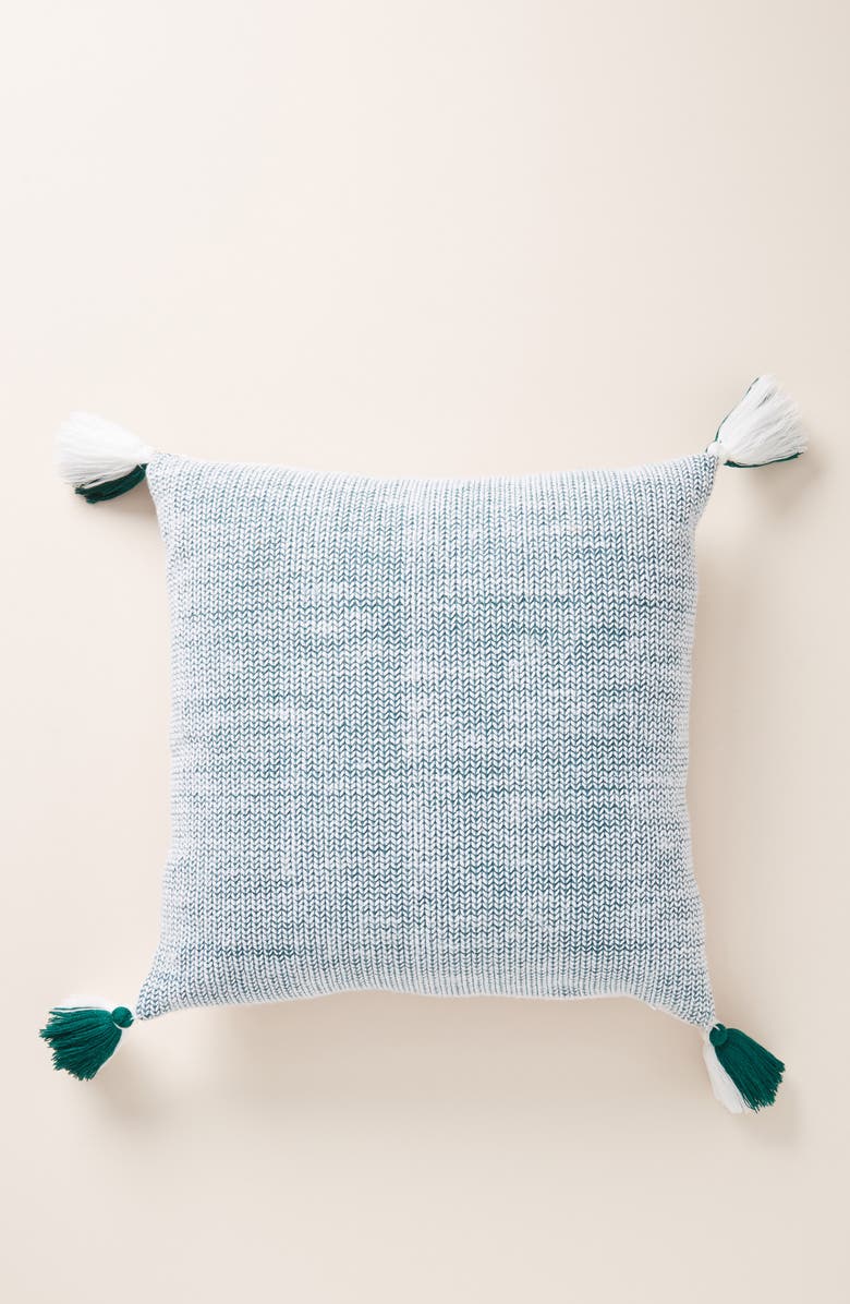 Anthropologie Home Anthropologie Pacey Tassel Accent Pillow, Alternate, color, 