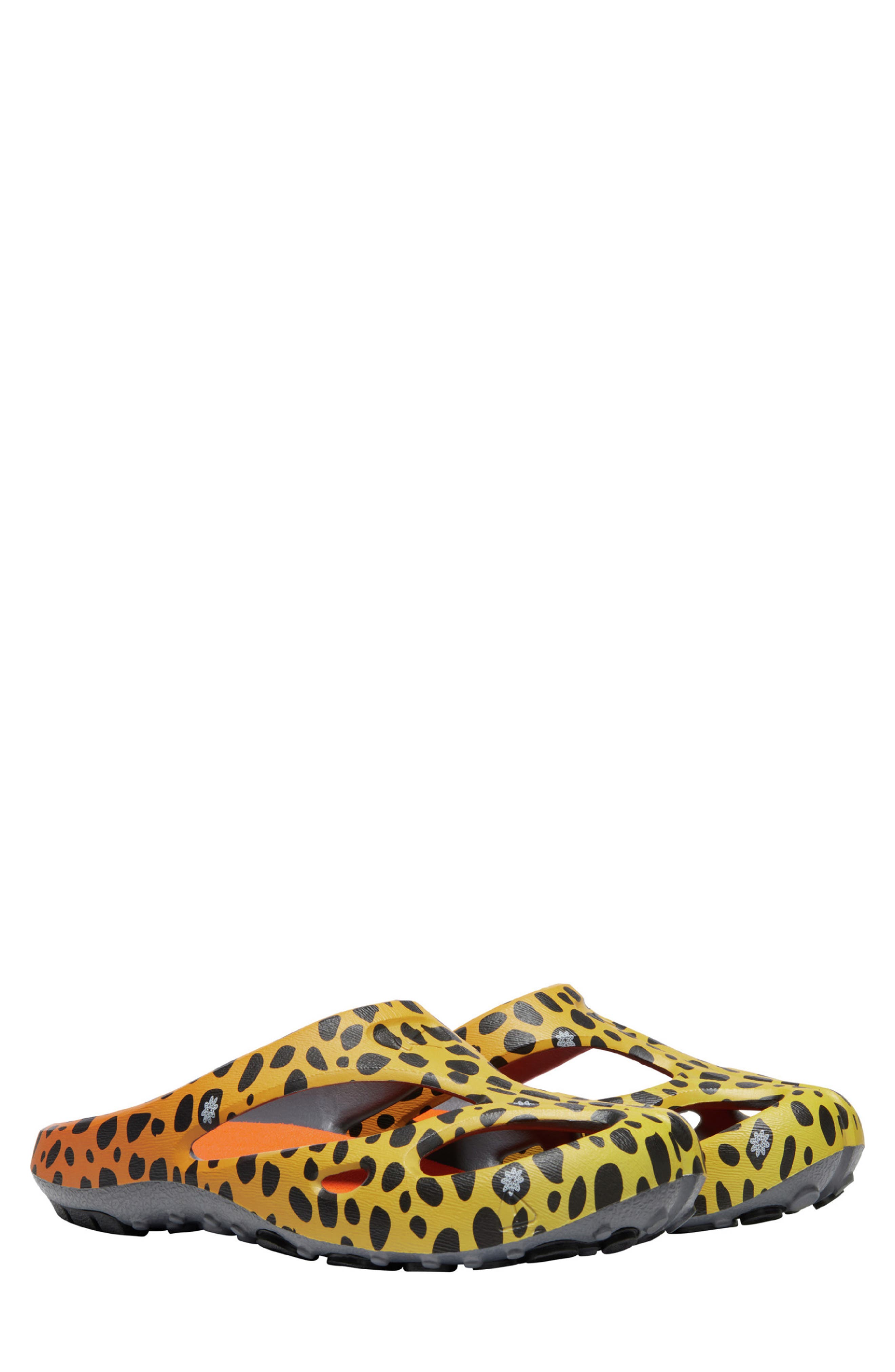 Shanti Slide Sandal, Main, color, THC CHEETAH RAINBOW