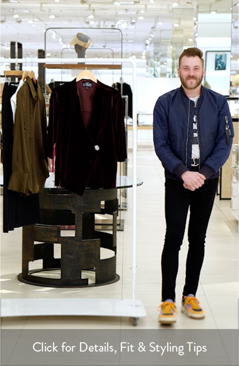 Embellished Velvet Jacket, sales video thumbnail