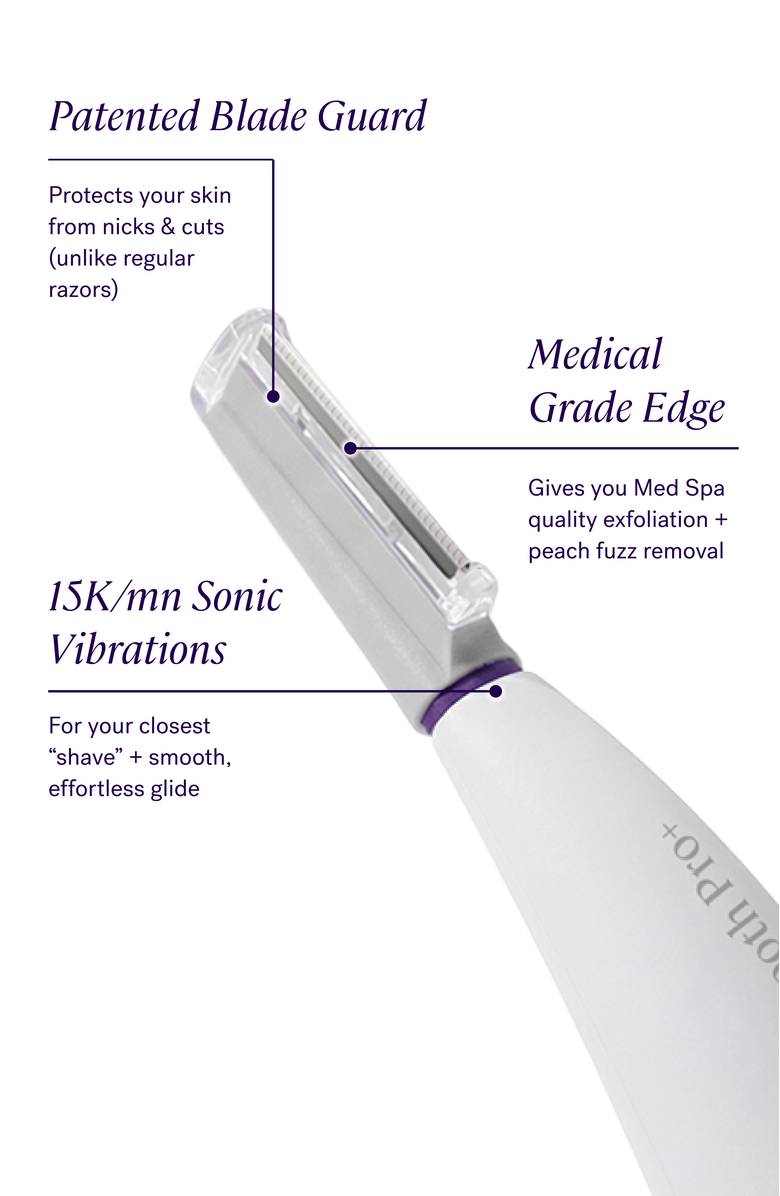 MICHAEL TODD BEAUTY Sonicsmooth At-home Sonic Dermaplaning System, Alternate, color, Reflects All Light Fully.