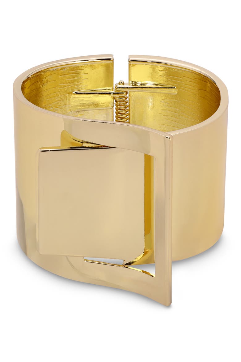 Lara Cuff Bracelet, Main, color, GOLD