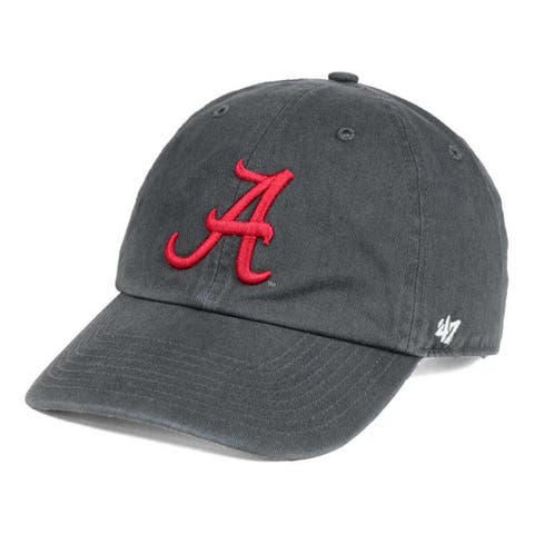 Men
s 
47 Charcoal Alabama Crimson Tide Vintage Clean Up Adjustable Hat