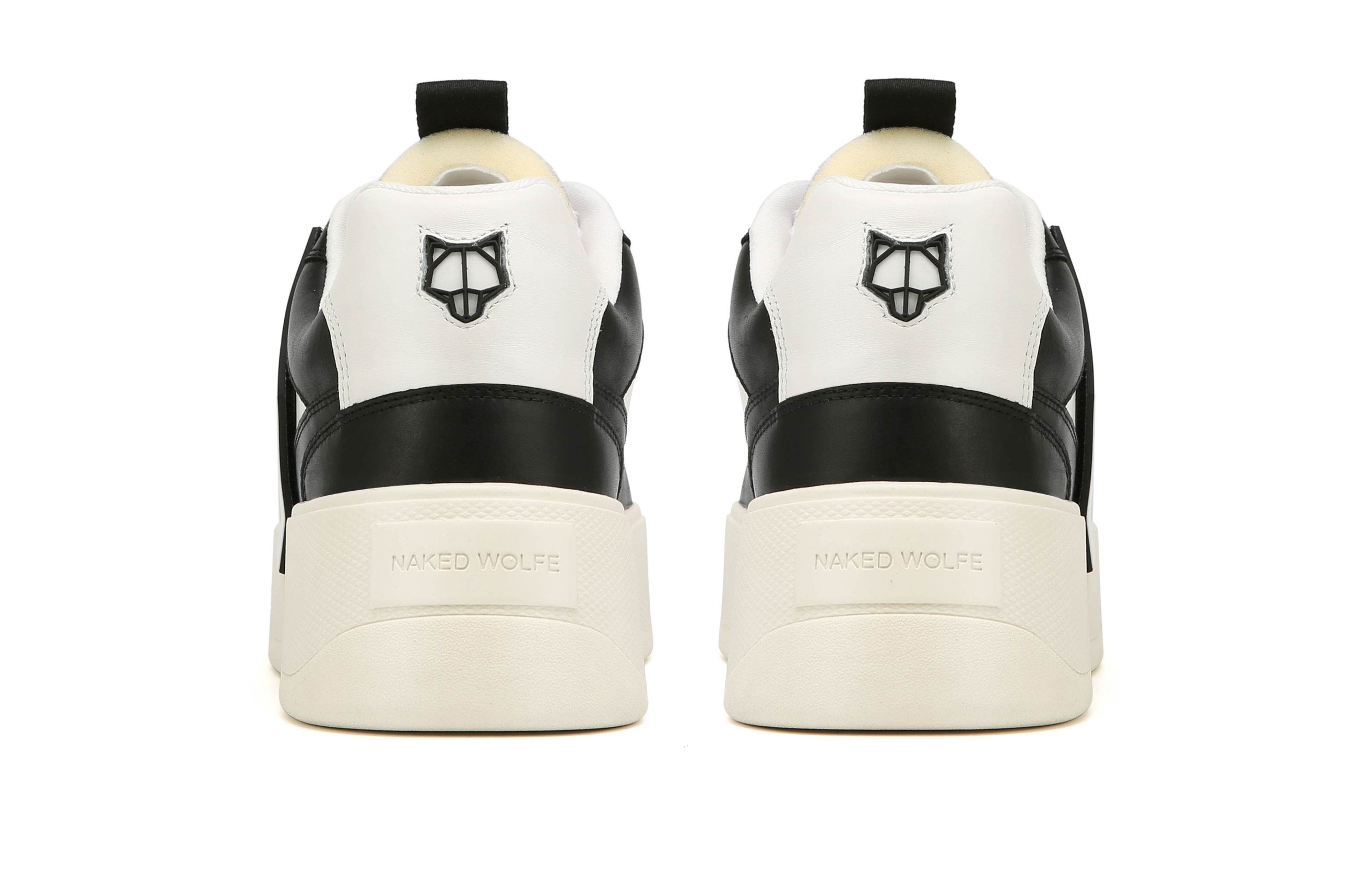 Naked Wolfe Kosa Sneaker, Alternate, color, Black/White