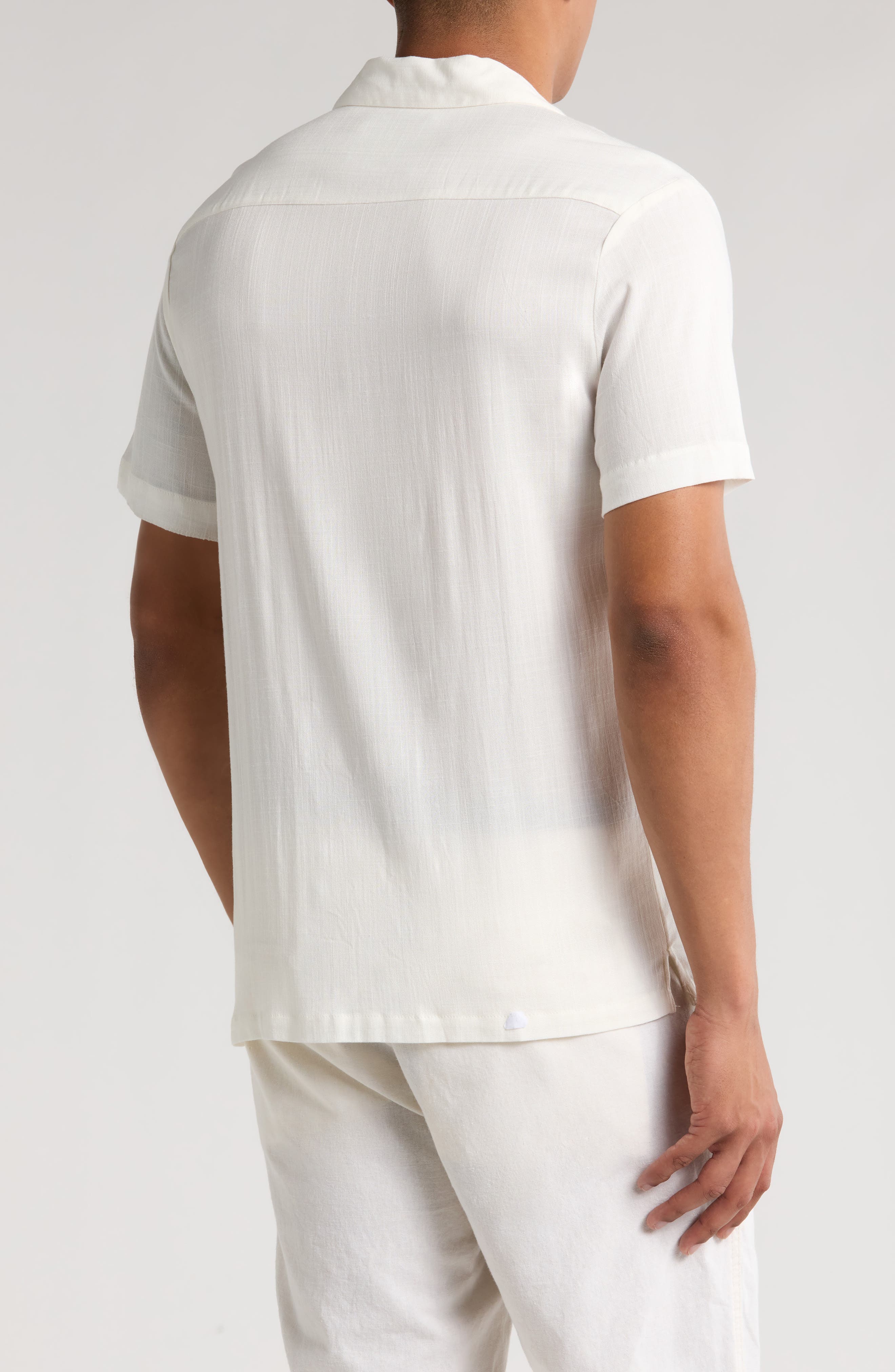 Short Sleeve Camp Shirt - image 2