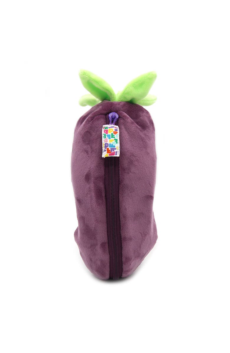 Flipetz Velvet the Elephant Eggplant, Alternate, color, Purple
