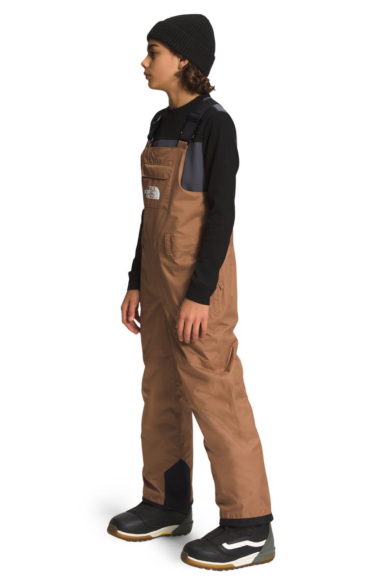 The North Face Kids' Freedom Insulated Waterproof Snow Bibs, Alternate, color,