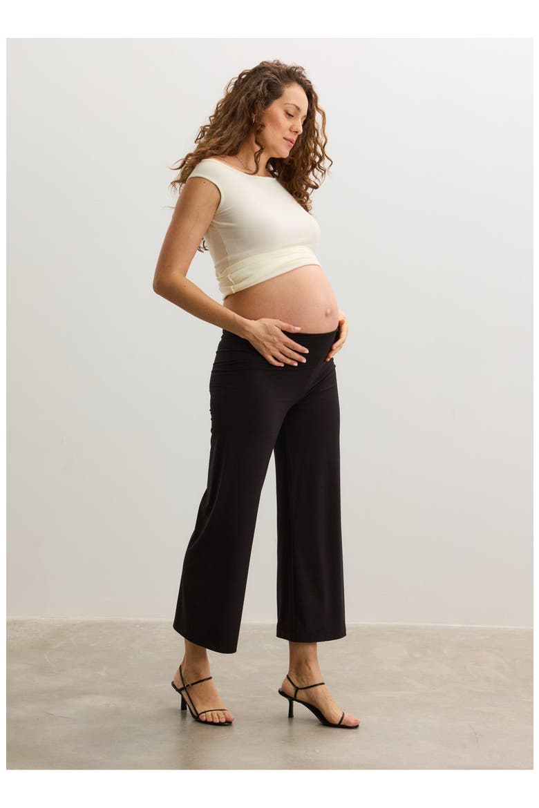 The Bodyflex Crop Perfect Pant, Alternate, color, Black