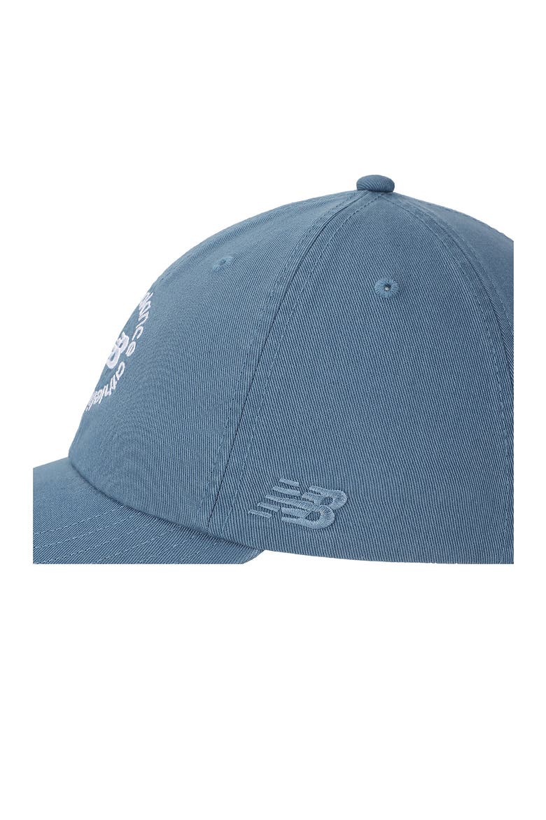 6-Panel Circle Graphic Adjustable Baseball Cap, Alternate, color, SHORELINE BLUE