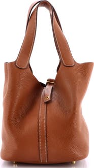 Pre-Owned Hermes Picotin Lock Bag Clemence MM