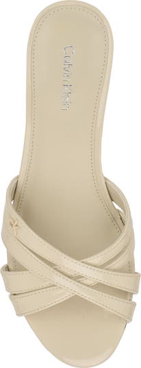 Gabbie Kitten Heel Slide Sandal