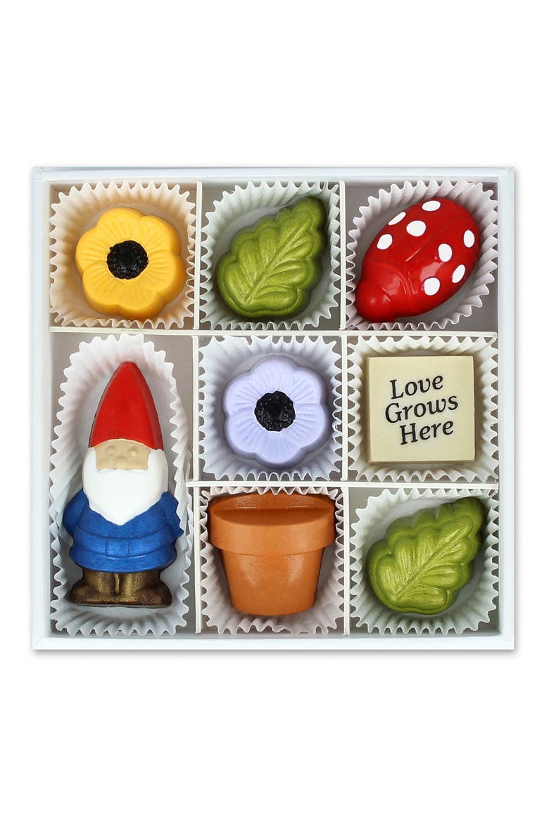 Love Grows Here 8-Piece Chocolate Set, Main, color, WHITE