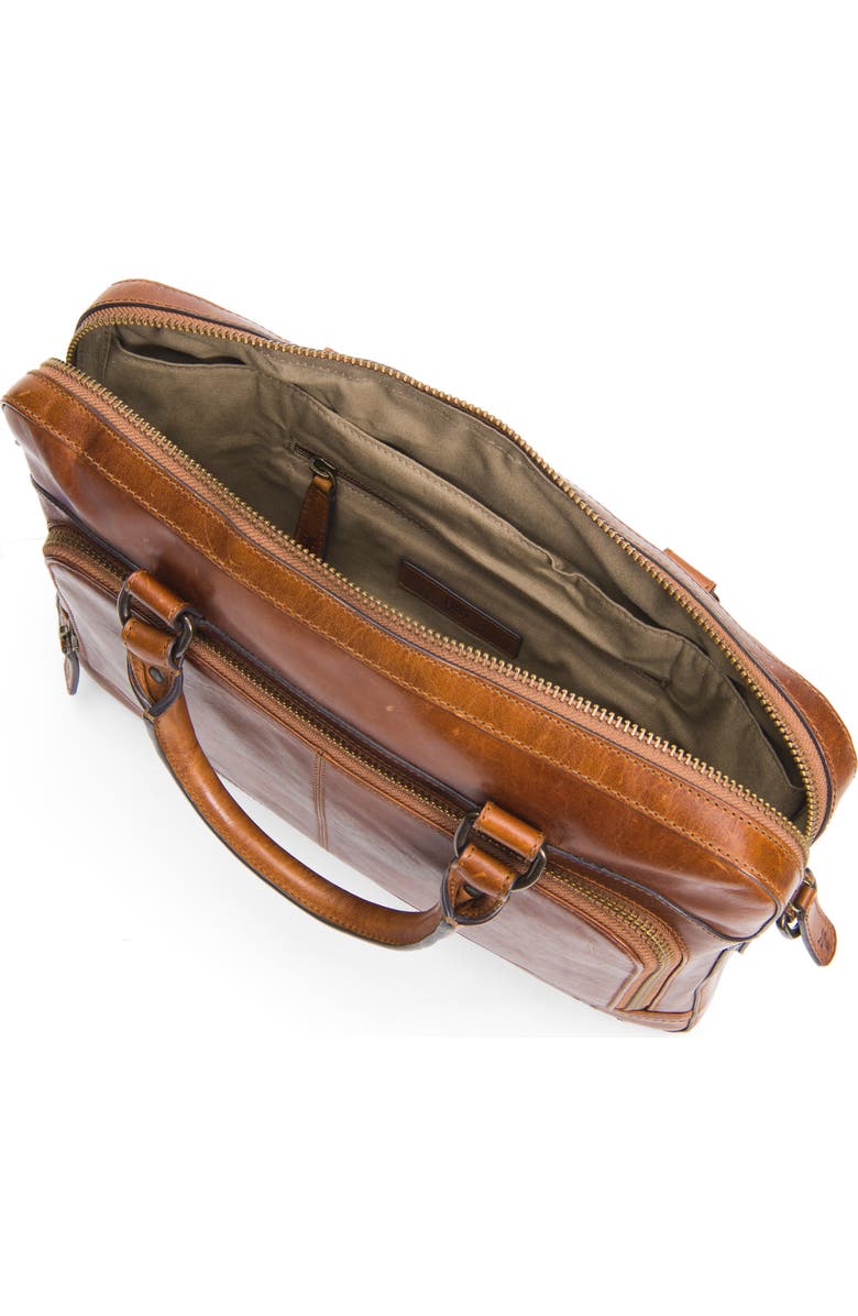 Frye Logan Leather Briefcase, Alternate, color,