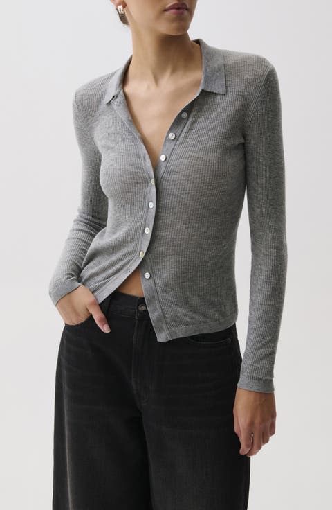 Korey Merino Wool Cardigan