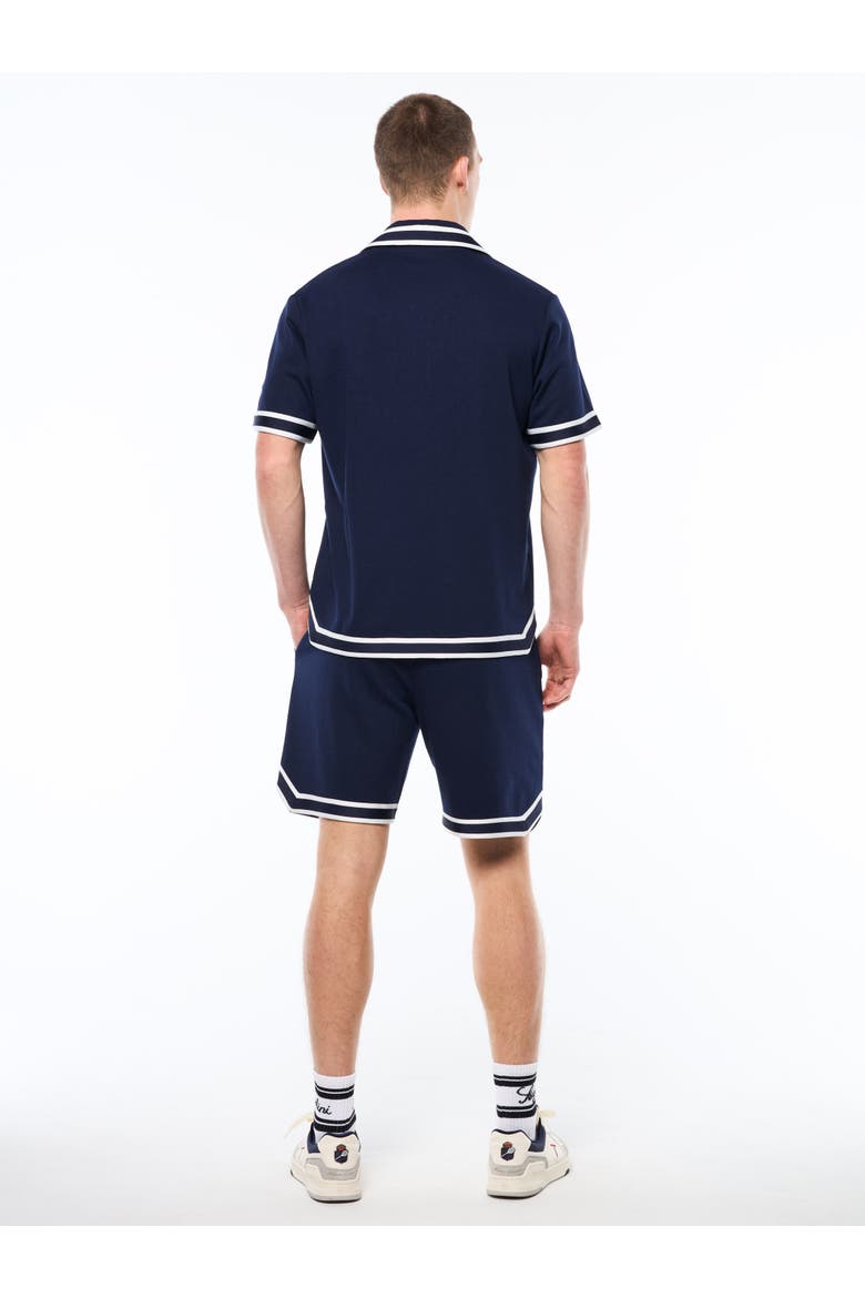 Tito Short Sleeve Polo, Alternate, color, MARITIME BLUE
