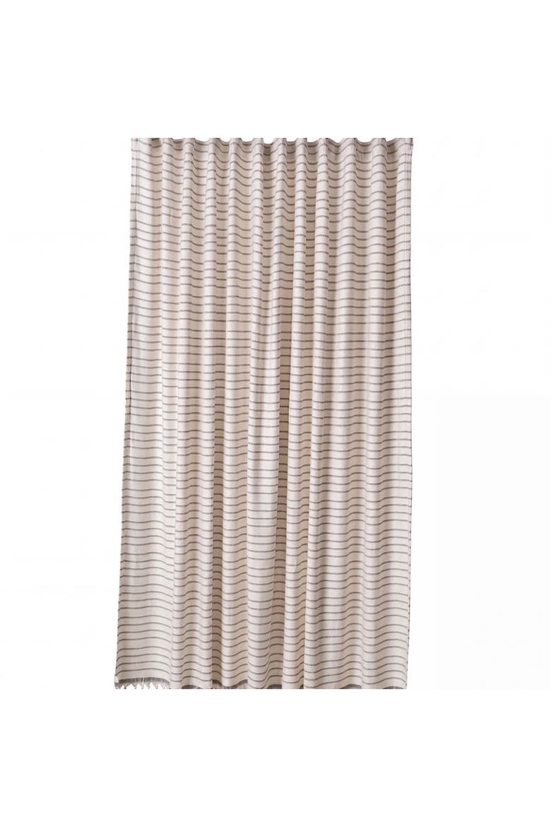 Cloud Soft Turkish Cotton Shower Curtain, Main, color, Natural