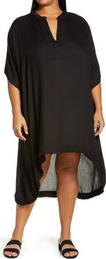 Elan High-Low Cover-Up Dress