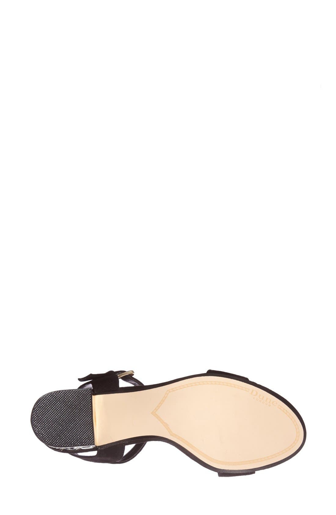 Dune London 'Harah' Block Heel Sandal, Alternate, color, 