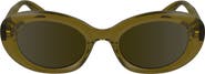 Longchamp Le Pliage 50mm Oval Sunglasses
