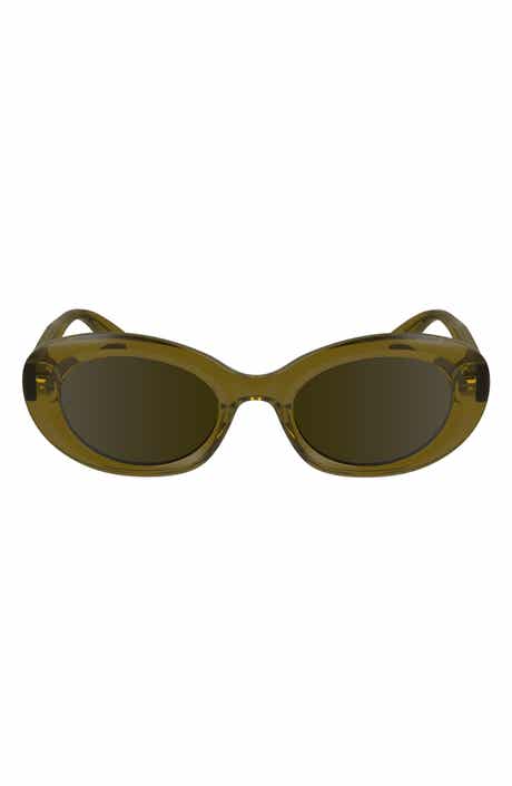 Longchamp Le Pliage 50mm Oval Sunglasses