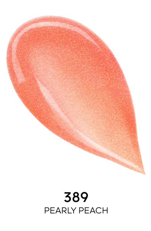 Guerlain Kisskiss Bee Glow Honey Tint Balm Pearly 3.2g 389 Pearly Peach In Orange