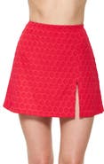 Gottex Chained Reaction Textured Pull-On Skirt Cover-Up