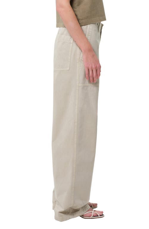 Agolde Yuna Low Rise Wide Leg Utility Pants