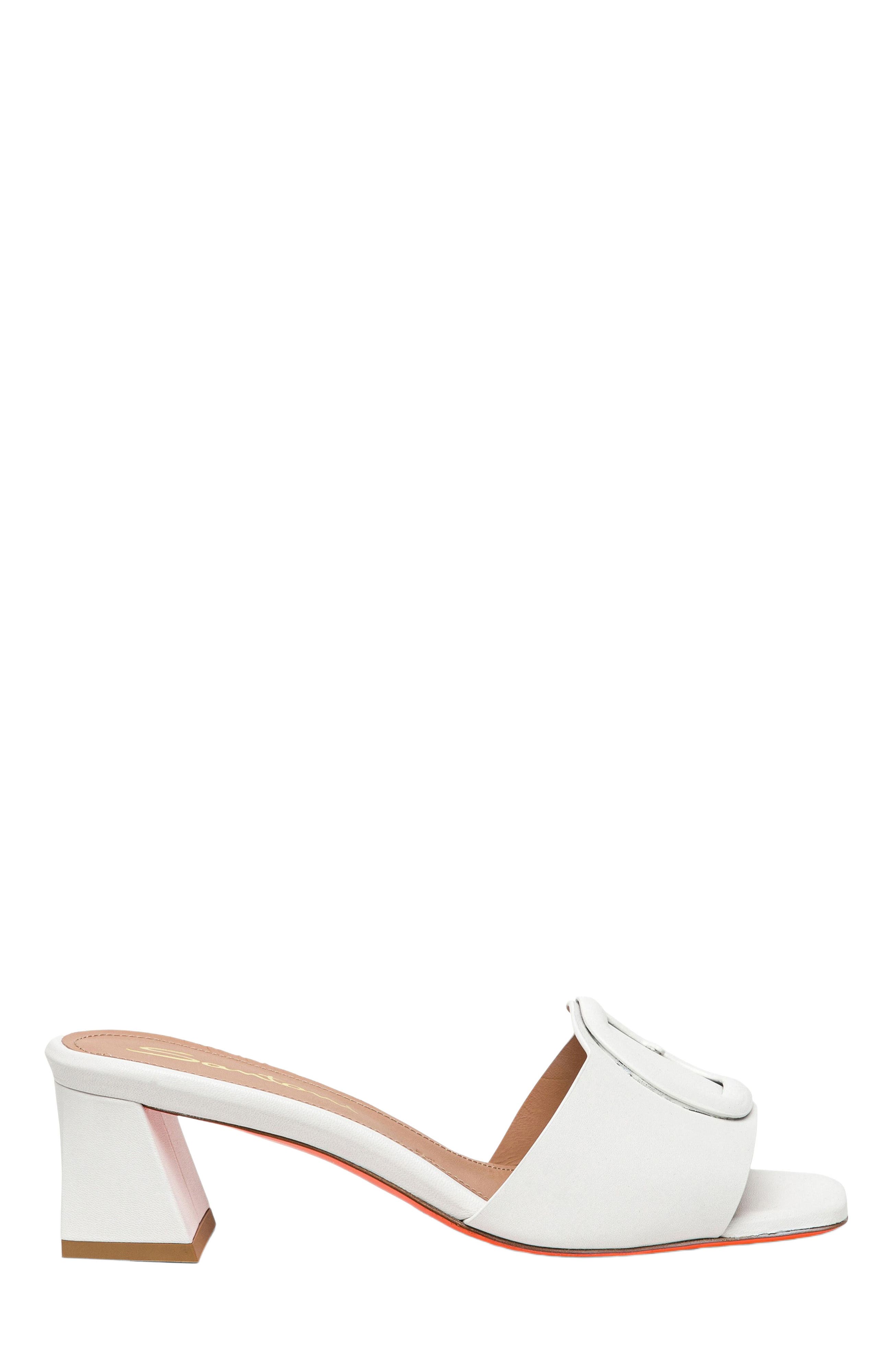 Santoni Women
s mid-heel sandal, Main, color, 