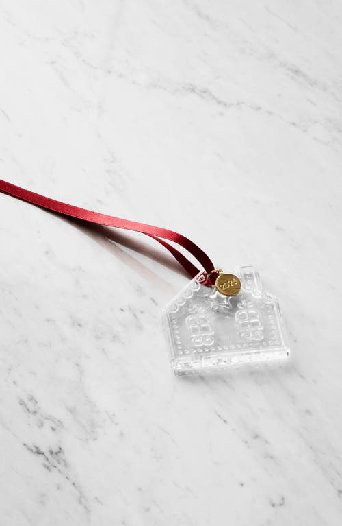 Orrefors Gingerbread House 2025 Annual Holiday Ornament In Multi