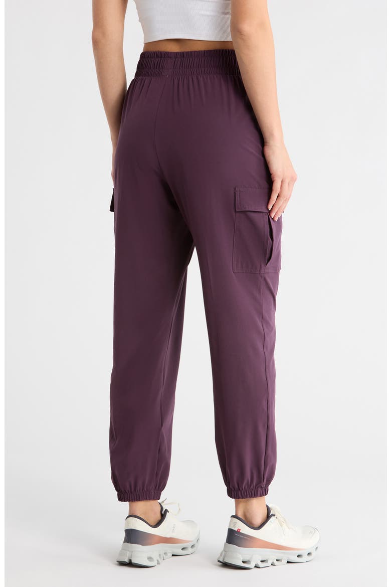 Villa Cargo Joggers, Alternate, color, PLUM PERFECT