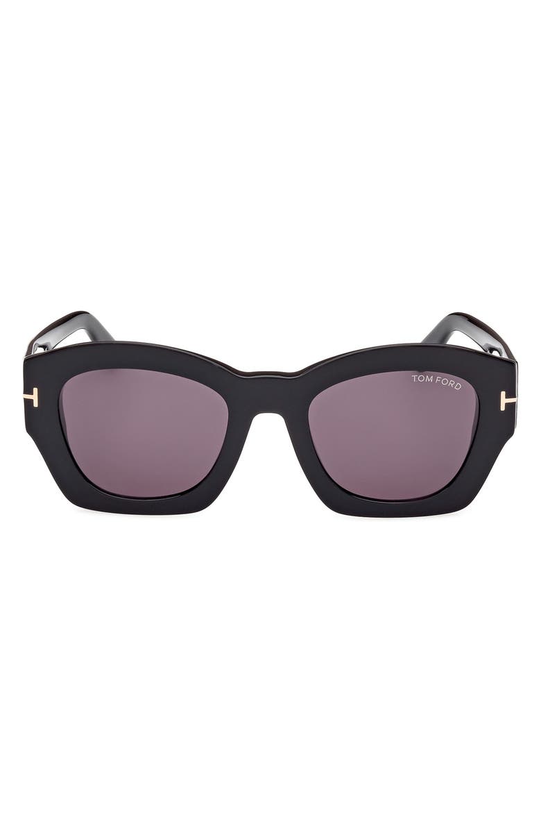 TOM FORD Guilliana 52mm Geometric Sunglasses, Main, color,
