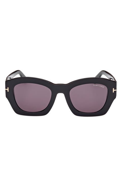 Guilliana 52mm Geometric Sunglasses