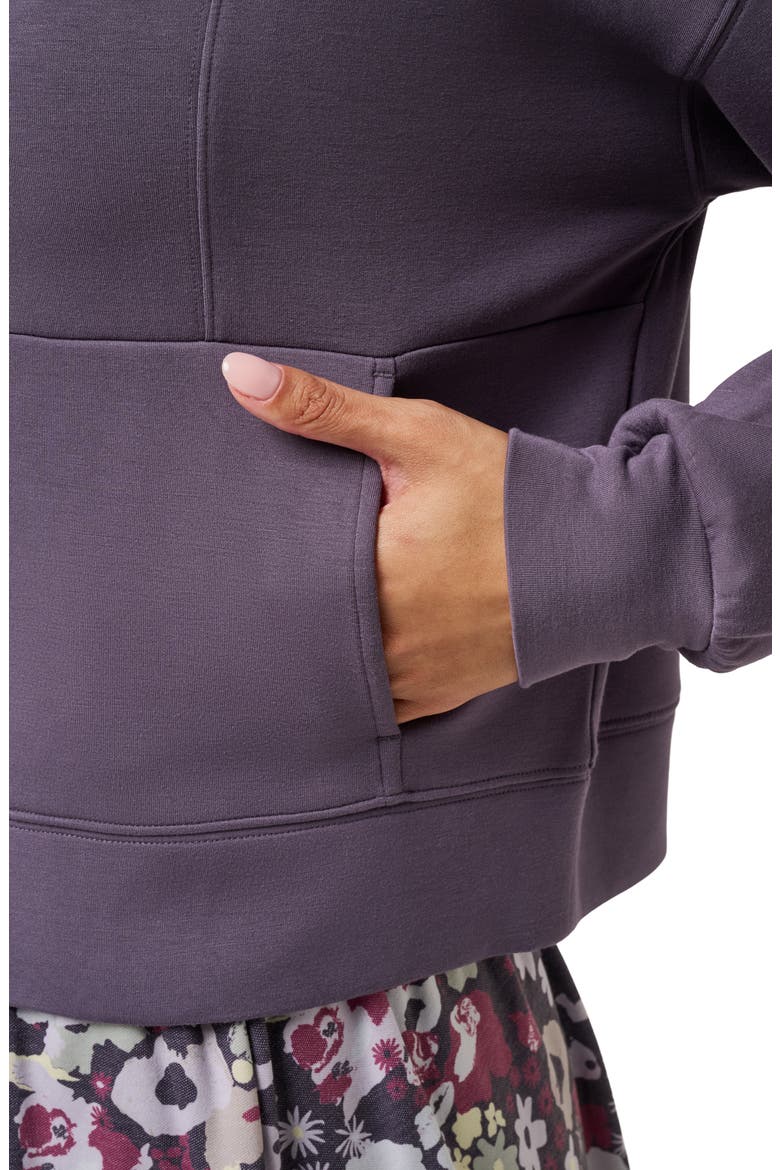 Skyloft Half Zip Top, Alternate, color, GRAYSTONE