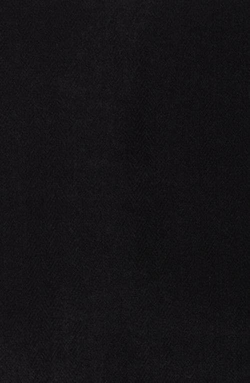 Nordstrom Rack Herringbone Wrap Scarf In Black