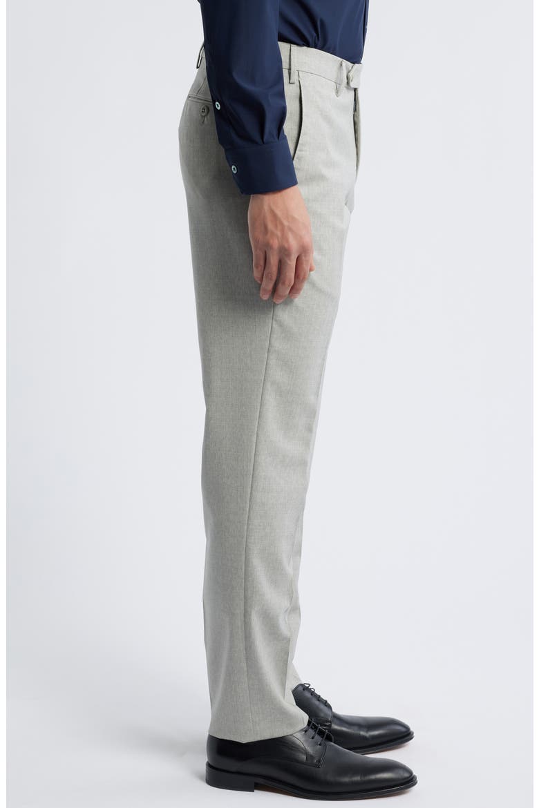 Parker Stretch Wool Trousers, Alternate, color, LIGHT GREY