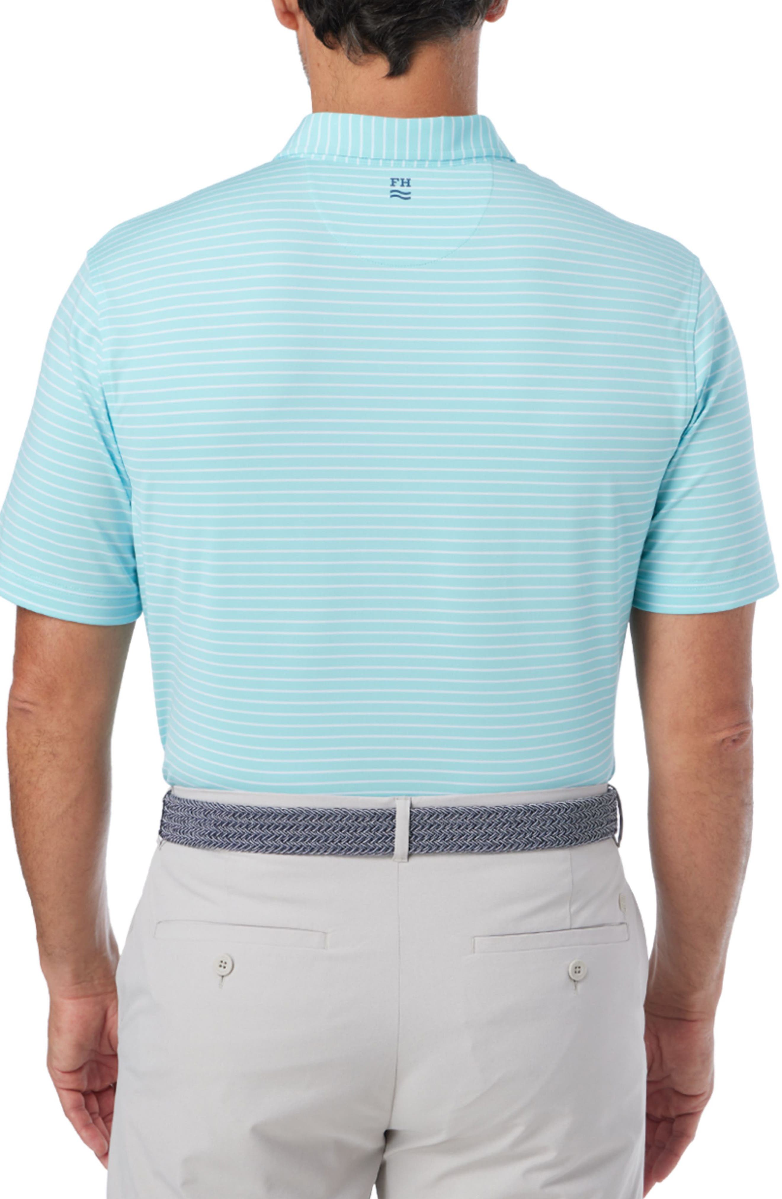 Compass Print Polo - image 4