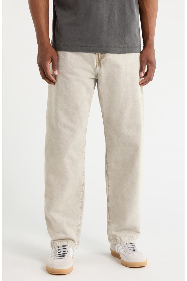 Landon Wide Leg Jeans, Main, color, OPUNTIA (CHALK)