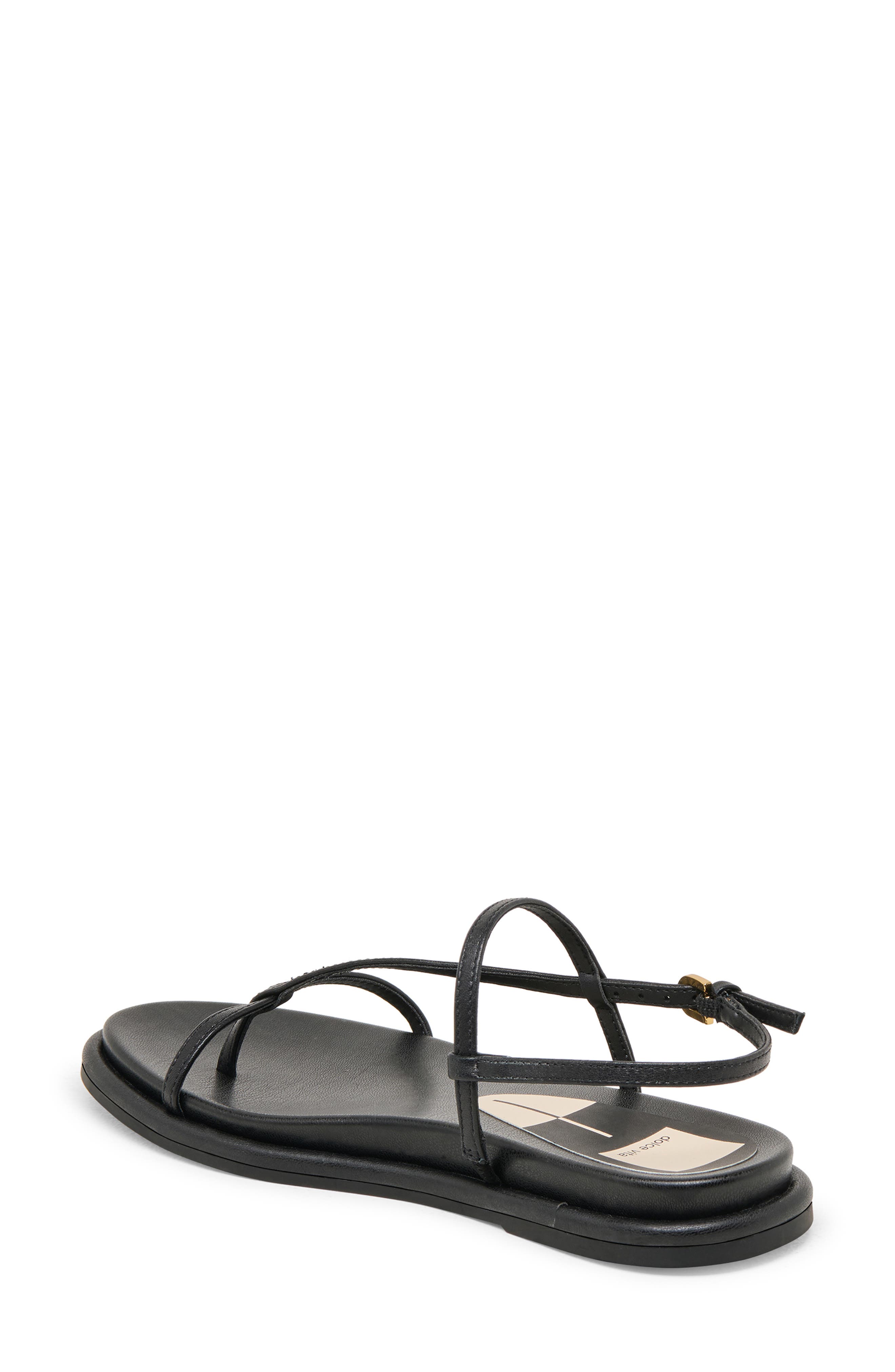 Dolce Vita Dallen Strappy Sandal, Alternate, color, Black Leather