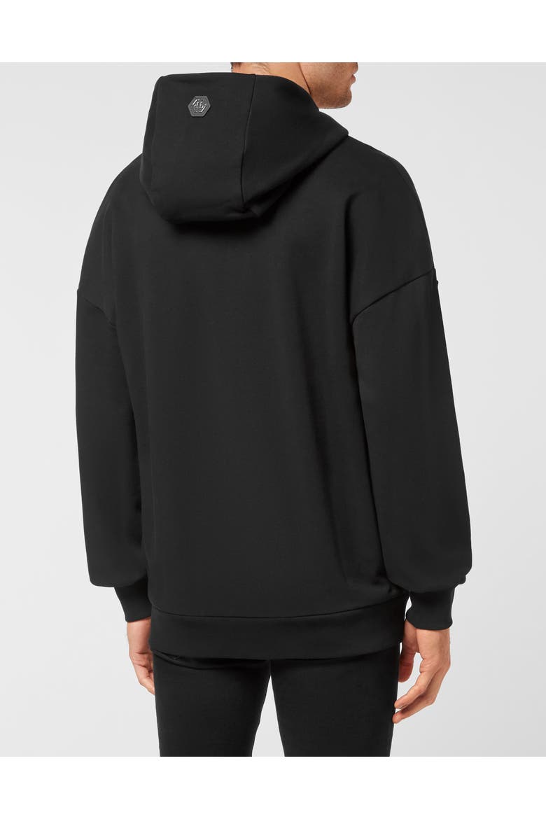 Hooded Sweatshirt Men, Alternate, color, black