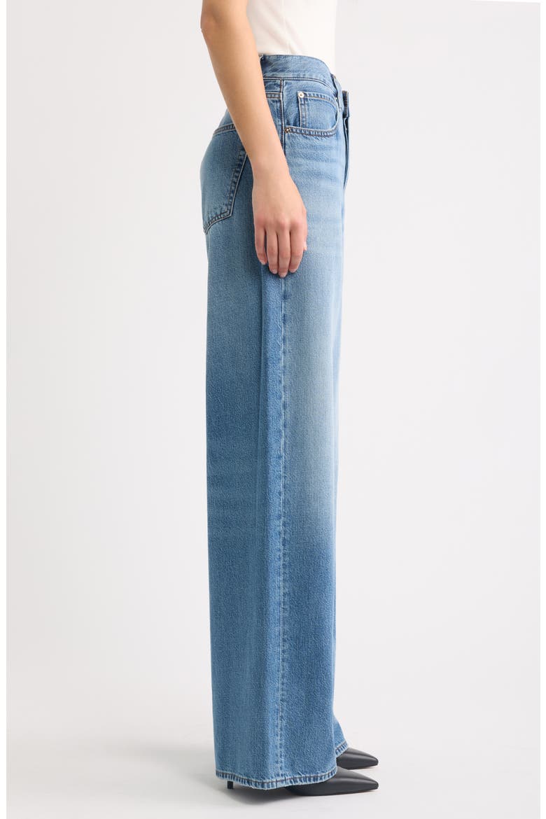 The Off Duty High Waist Loose Jeans, Alternate, color, FLUTTER