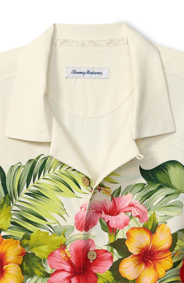 Tommy Bahama Island Blooms Silk Camp Shirt, Alternate, color, 