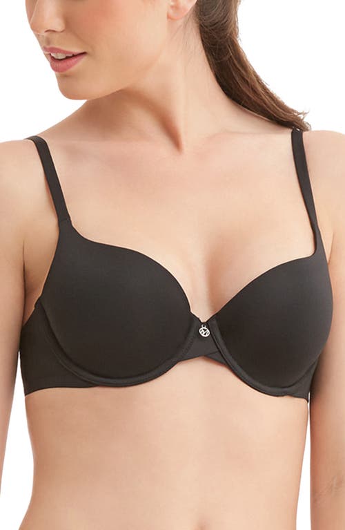 Montelle Intimates Pure Demi T-Shirt Bra in Black at Nordstrom, Size 38B