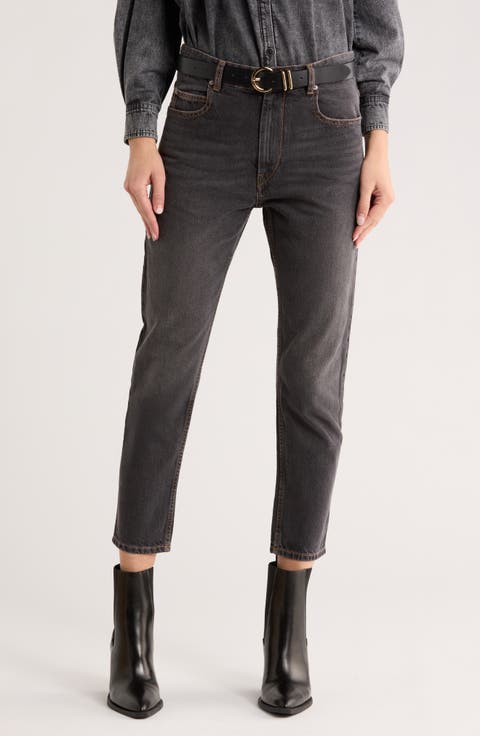 Neaj High Waist Crop Slim Jeans